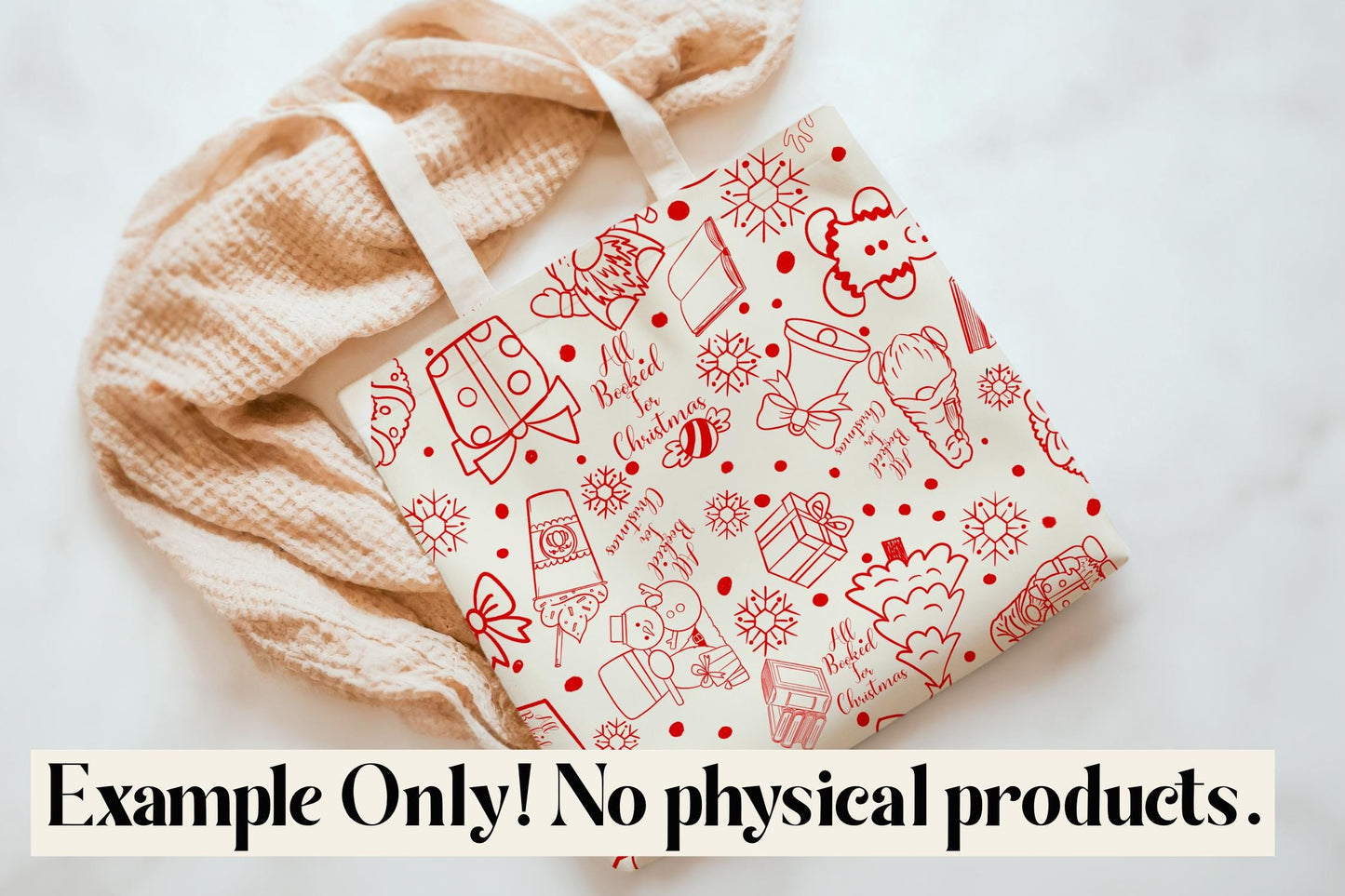 All Book for Christmas Seamless Doodle Pattern PNG | Holiday Digital Paper | Christmas Sublimation Background | 12x12 Digital Download