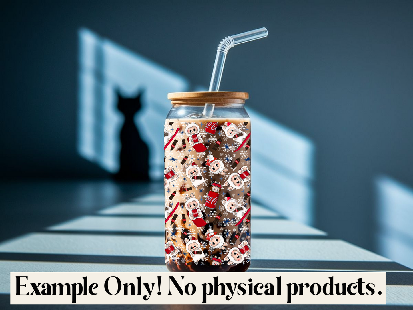 Winter Wonderland and Soda Pop Monsters 16oz Can Wrap