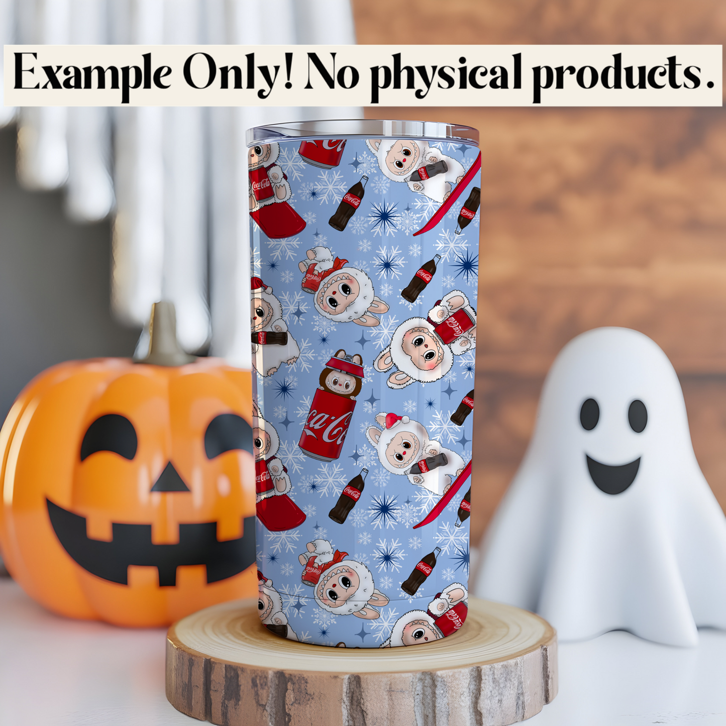 Winter Wonderland and Soda Pop Monsters Skinny Tumbler File