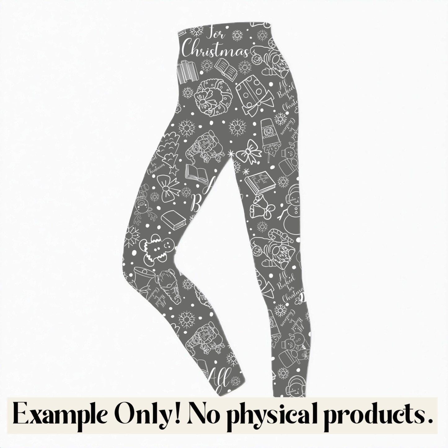 All Book for Christmas Seamless Doodle Pattern PNG | Holiday Digital Paper | Christmas Sublimation Background | 12x12 Digital Download